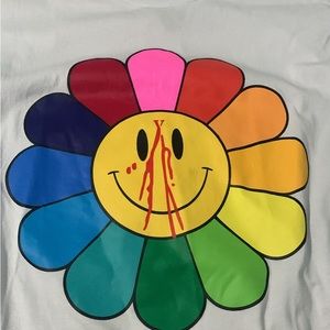 VLONE Sunflower Smiley Face T- Shirt